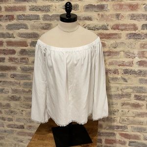 Cloth & Stone off the shoulder blouse